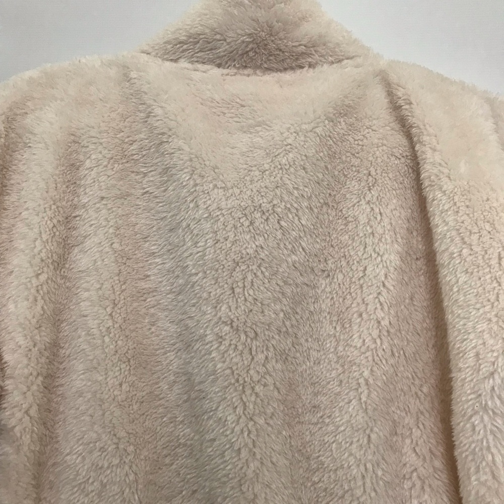 NWT Softies Dreamplush Zip Jacket In Almond Size M - Picture 6 of 8